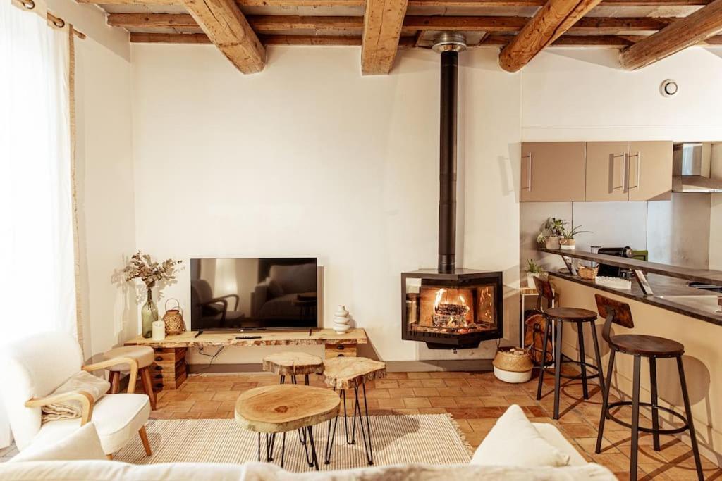 Maison De Village Barbentane Avec Spa Ngoại thất bức ảnh